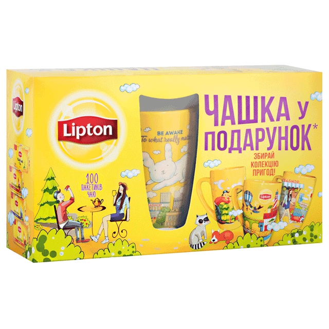 Купить чай Lipton черный и зеленый